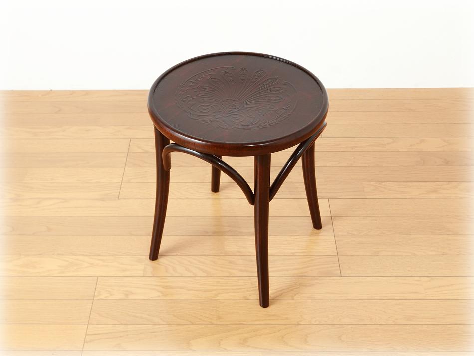 トンTON ベントウッドスツール No60 アーチレッグArch leg/アンティーク・フィニッシュ