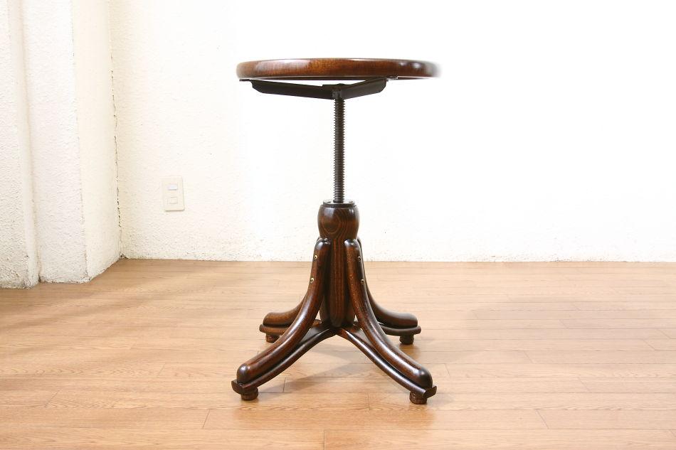 トンTON ベントウッドレボルビングスツール No505 ピアノPIANO / アンティーク | 12枚目