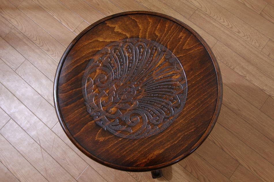 トンTON ベントウッドレボルビングスツール No505 ピアノPIANO / アンティーク | 5枚目