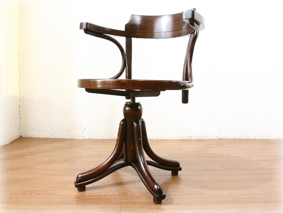 トンTON ベントウッドレボルビングチェア No503 コントールKONTOR /アンティーク1枚目の画像