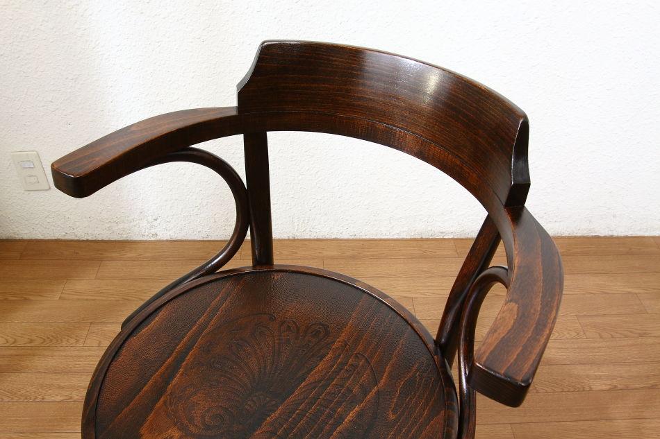 トンTON ベントウッドレボルビングチェア No503 コントールKONTOR /アンティーク | 5枚目