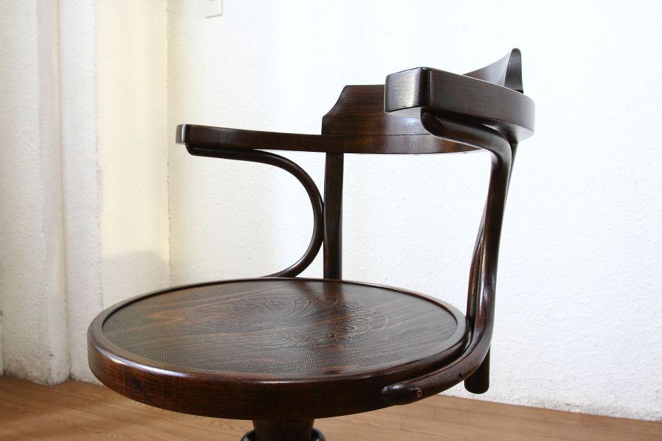 トンTON ベントウッドレボルビングチェア No503 コントールKONTOR /アンティーク | 6枚目