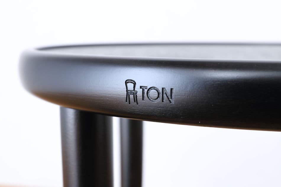 トンTON ベントスツール No60 リングレッグRing leg / ウレタン・ブラック | 7枚目
