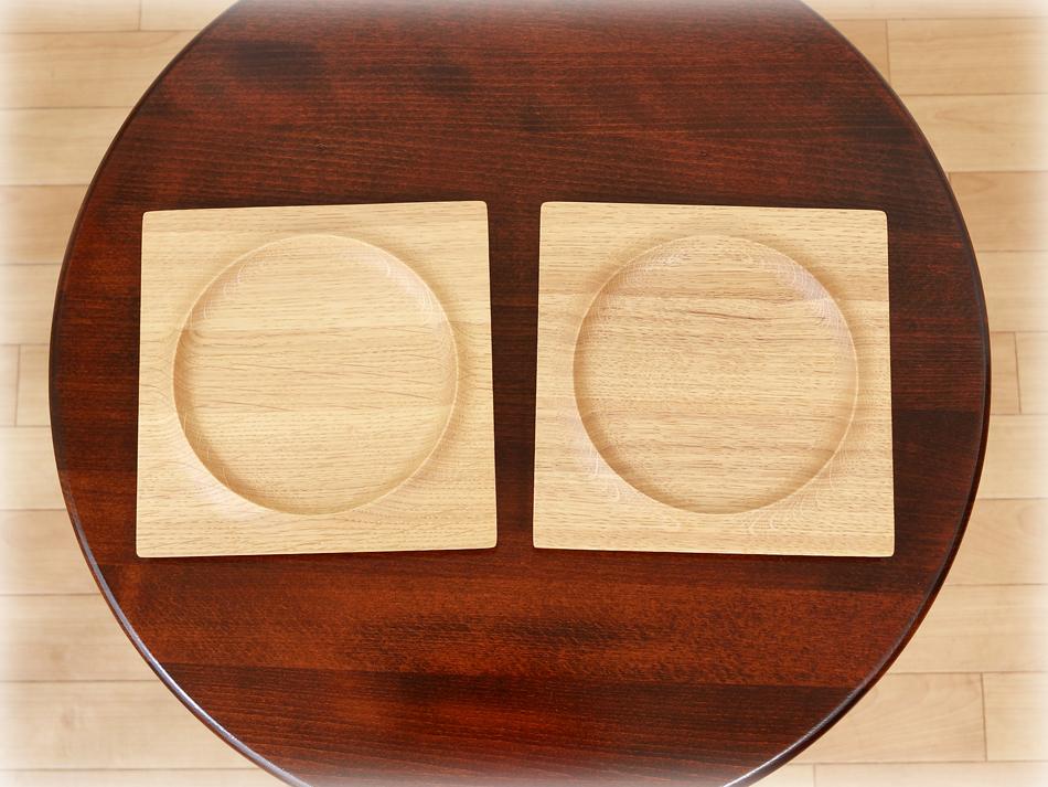 トンTON オークトレイ No.280 リップルRipple ペア / オイル・フィニッシュ