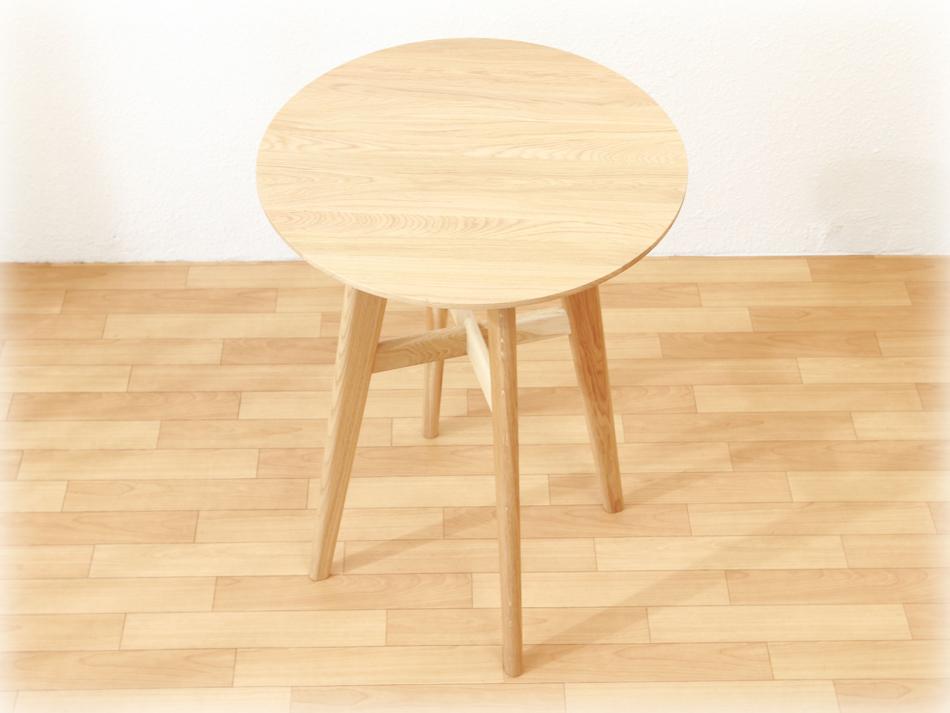 ページドPaged ラウンドオークテーブル SK-TAG H87 / ナチュラル1枚目の画像