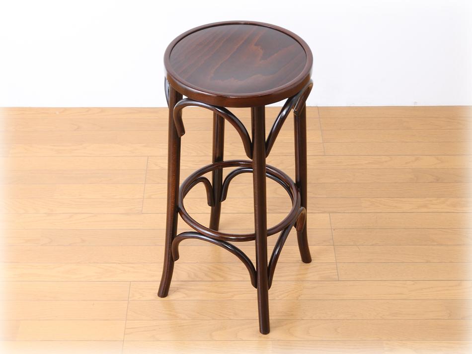 ページドPaged ベントウッドスツール No.4375 座面高75cm / アンティーク・フィニッシュ