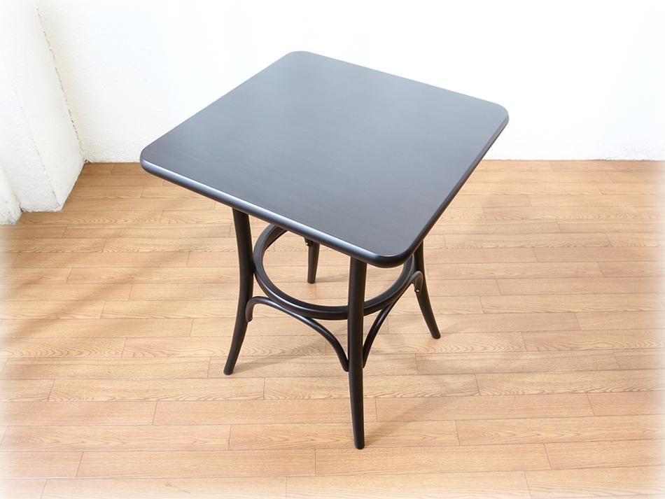 【中古再生品】 トンTON ベントウッド テーブルTable No152 スクエアSQUARE / ダークウェンジ1枚目の画像